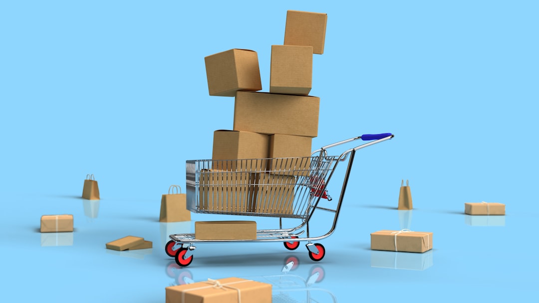 Illustration: a toy shopping cart